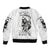 Skull Reaper Bomber Jacket I Can't Go To Hell Devil Restrainning Order Against Me - Wonder Print Shop
