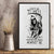 Skull Reaper Canvas Wall Art I Can't Go To Hell Devil Restrainning Order Against Me - Wonder Print Shop