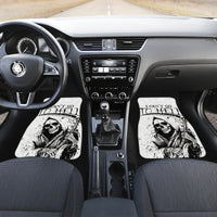Skull Reaper Car Mats I Can't Go To Hell Devil Restrainning Order Against Me - Wonder Print Shop
