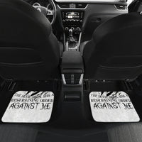 Skull Reaper Car Mats I Can't Go To Hell Devil Restrainning Order Against Me - Wonder Print Shop