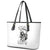 Skull Reaper Leather Tote Bag I Can't Go To Hell Devil Restrainning Order Against Me - Wonder Print Shop