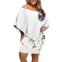 Fairy Skull Off Shoulder Short Dress My Next Life I Want To Be Karma Fairy - Wonder Print Shop