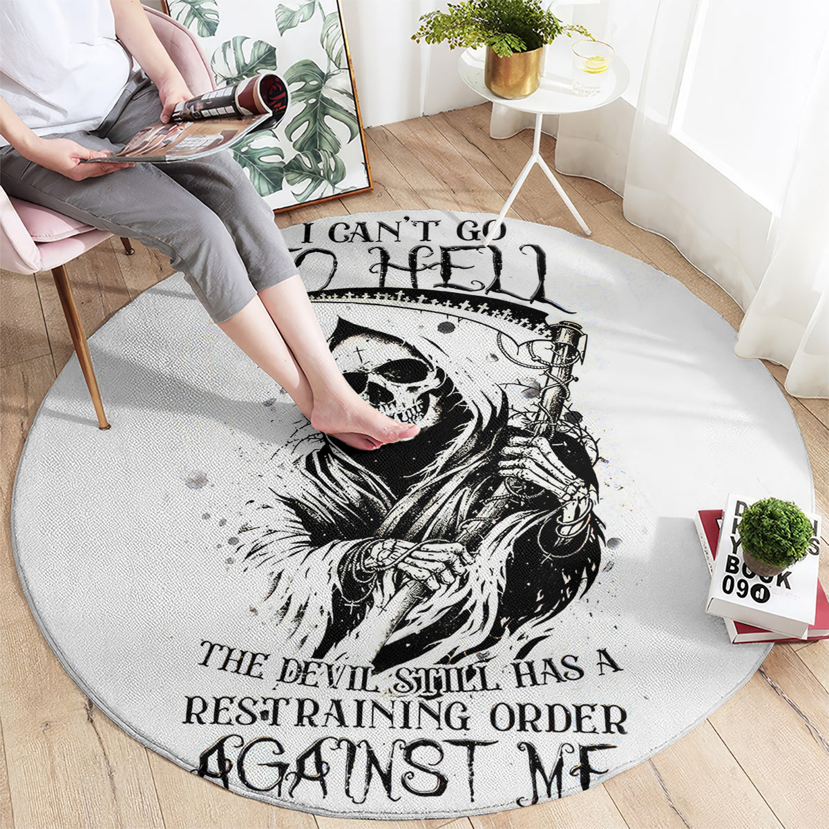 skull-reaper-round-carpet-i-cant-go-to-hell-devil-restrainning-order-against-me