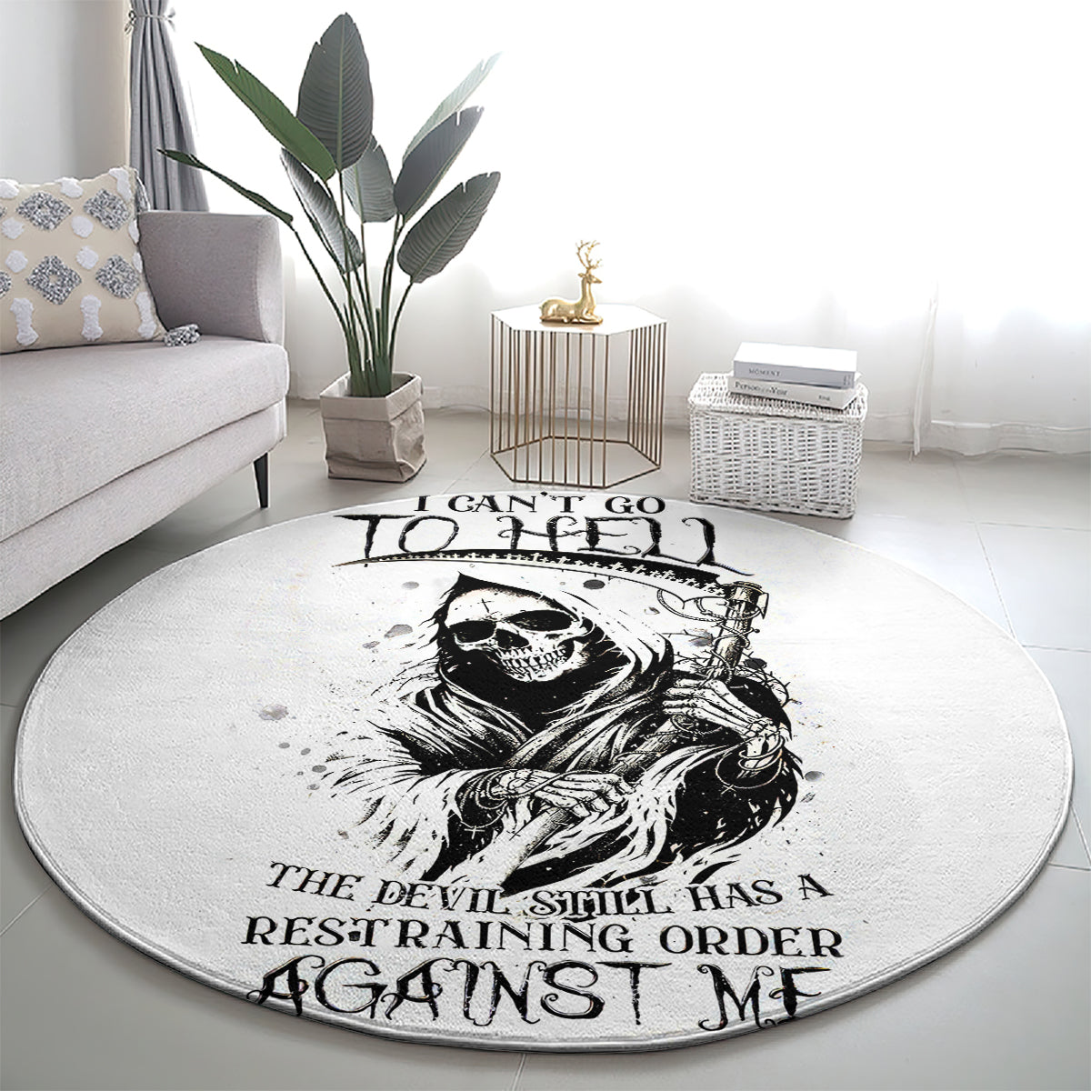 skull-reaper-round-carpet-i-cant-go-to-hell-devil-restrainning-order-against-me