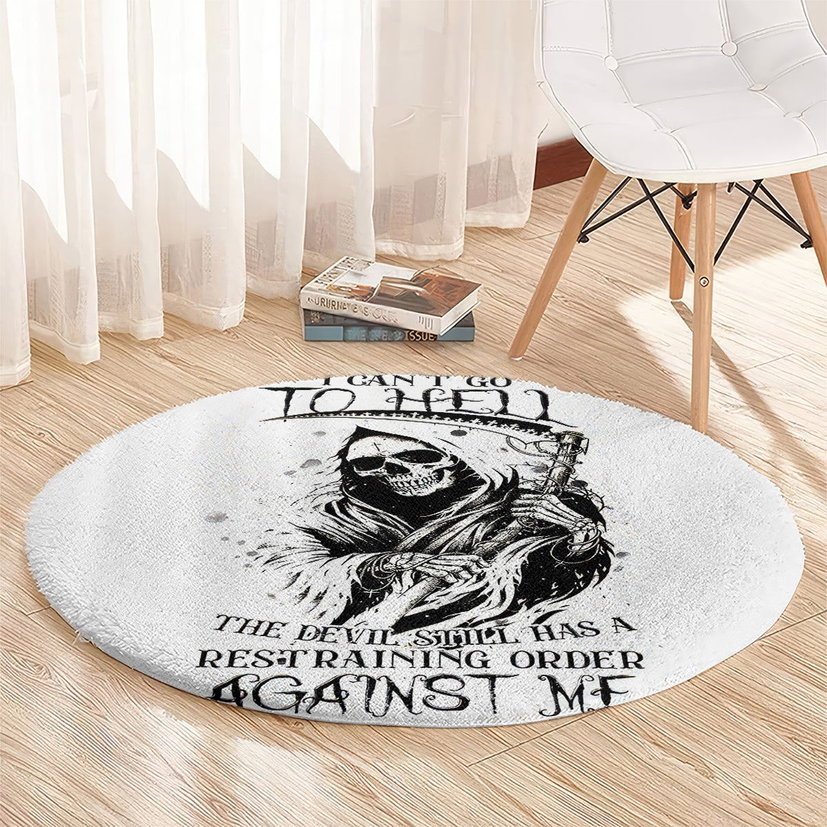 skull-reaper-round-carpet-i-cant-go-to-hell-devil-restrainning-order-against-me