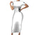 Fairy Skull Short Sleeve Bodycon Dress My Next Life I Want To Be Karma Fairy - Wonder Print Shop