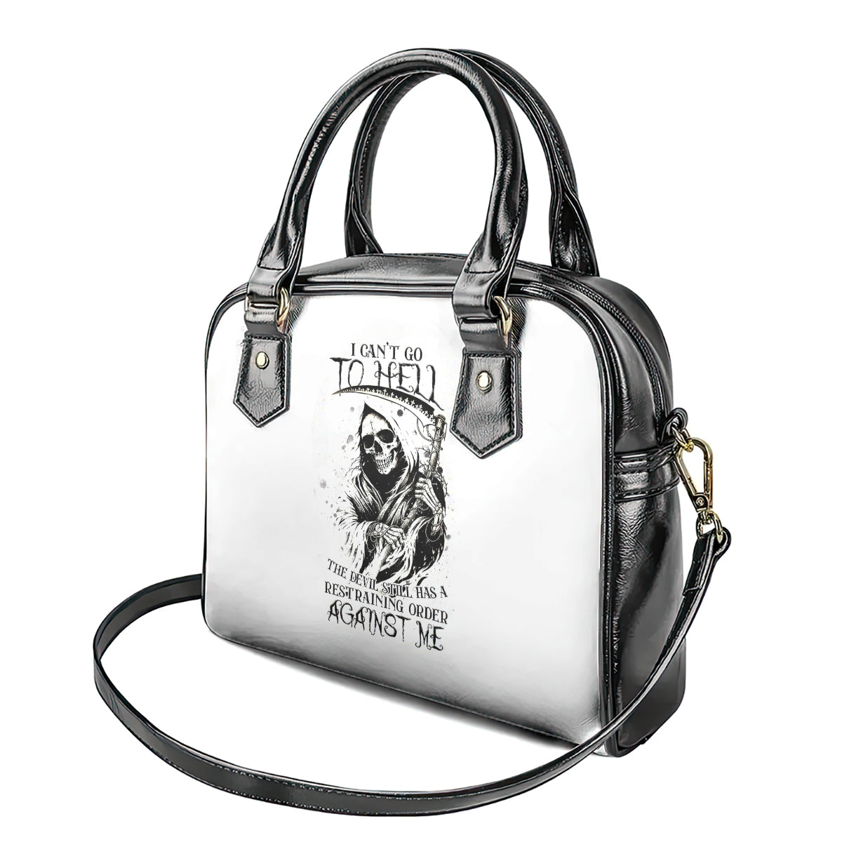 skull-reaper-shoulder-handbag-i-cant-go-to-hell-devil-restrainning-order-against-me