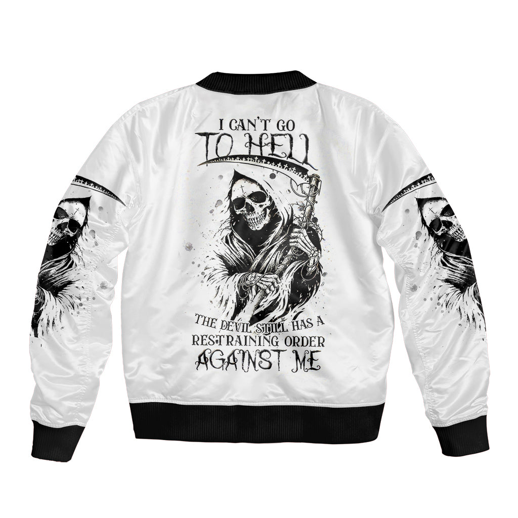 Fairy Skull Sleeve Zip Bomber Jacket My Next Life I Want To Be Karma Fairy - Wonder Print Shop