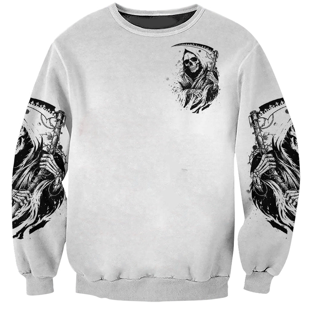 Fairy Skull Sweatshirt My Next Life I Want To Be Karma Fairy - Wonder Print Shop