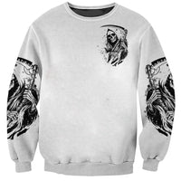 Fairy Skull Sweatshirt My Next Life I Want To Be Karma Fairy - Wonder Print Shop