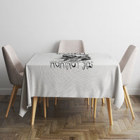 Skull Reaper Tablecloth I Can't Go To Hell Devil Restrainning Order Against Me - Wonder Print Shop
