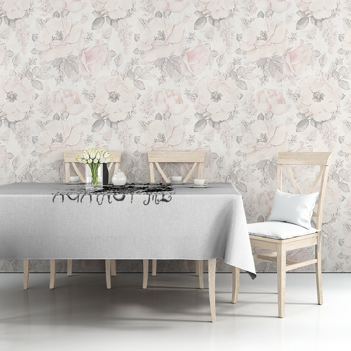 Skull Reaper Tablecloth I Can't Go To Hell Devil Restrainning Order Against Me - Wonder Print Shop