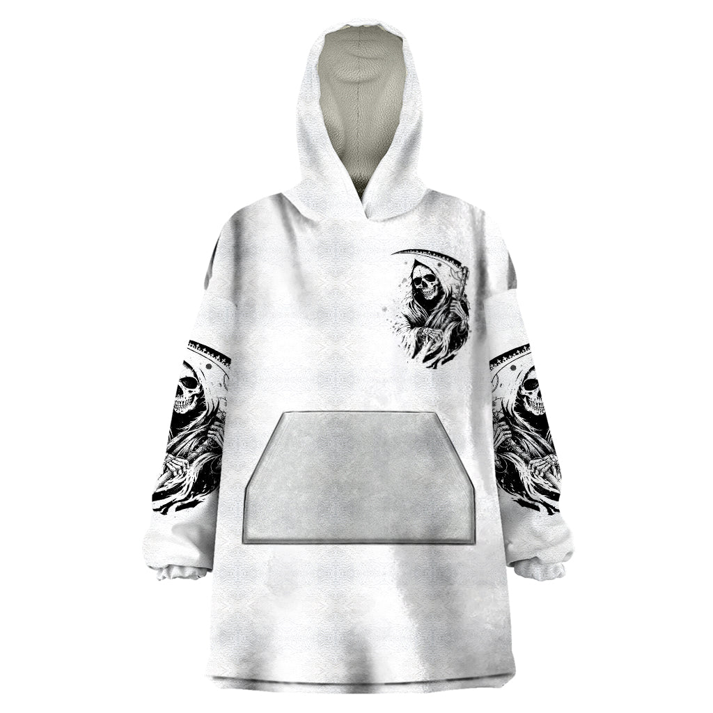 Fairy Skull Wearable Blanket Hoodie My Next Life I Want To Be Karma Fairy - Wonder Print Shop