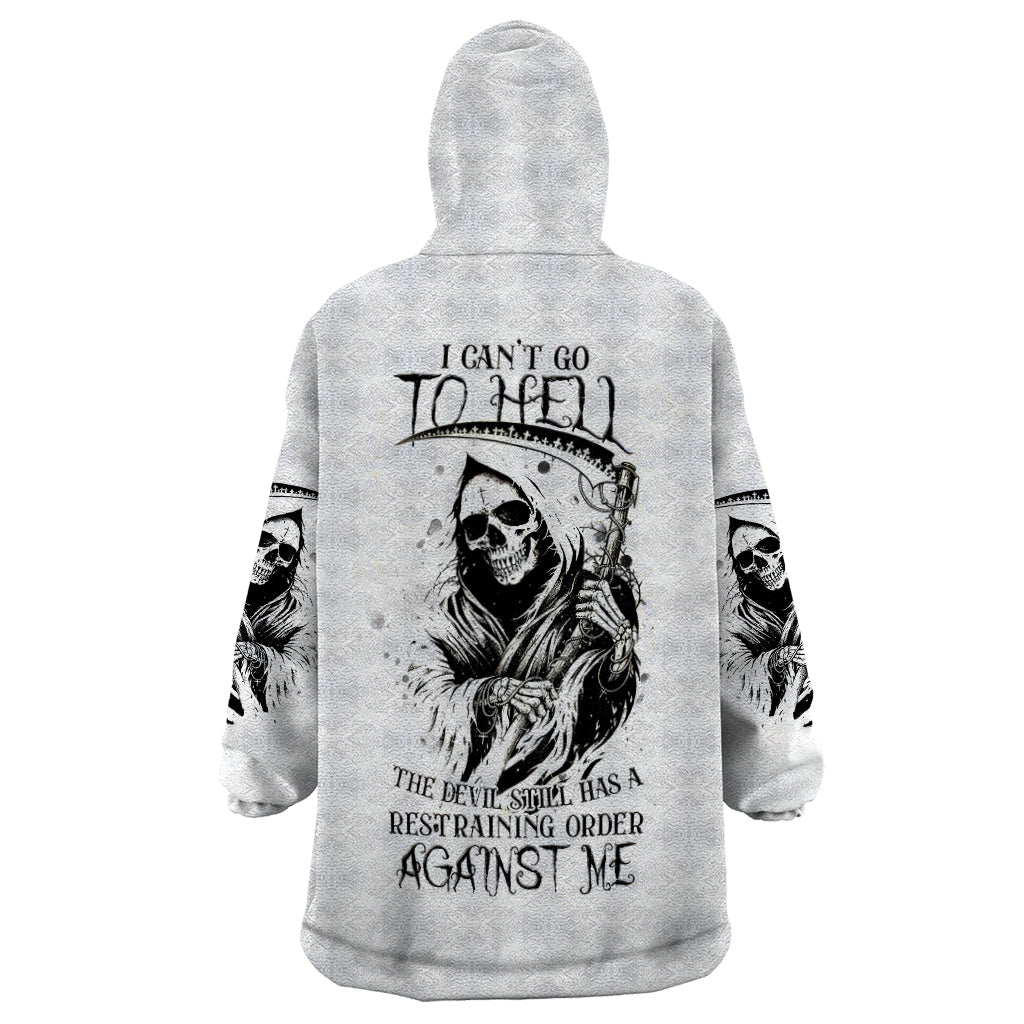 Fairy Skull Wearable Blanket Hoodie My Next Life I Want To Be Karma Fairy - Wonder Print Shop