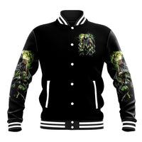 Skull Reaper Baseball Jacket I Going To Hell Just Pick You Up - Wonder Print Shop