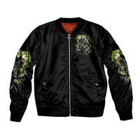 Skull Reaper Bomber Jacket I Going To Hell Just Pick You Up - Wonder Print Shop