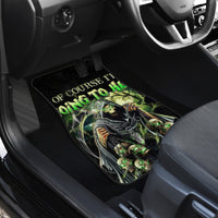 Skull Reaper Car Mats I Going To Hell Just Pick You Up - Wonder Print Shop