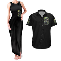 Skull Reaper Couples Matching Tank Maxi Dress and Hawaiian Shirt I Going To Hell Just Pick You Up - Wonder Print Shop