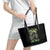 Skull Reaper Leather Tote Bag I Going To Hell Just Pick You Up - Wonder Print Shop