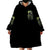 Fire Skull Wearable Blanket Hoodie Judge Me When You're Perfect Otherwise Shut Up - Wonder Print Shop