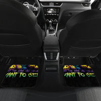 Skull Pumpkin Car Mats I Have Three Side Quite Funny And Side You Never Want - Wonder Print Shop