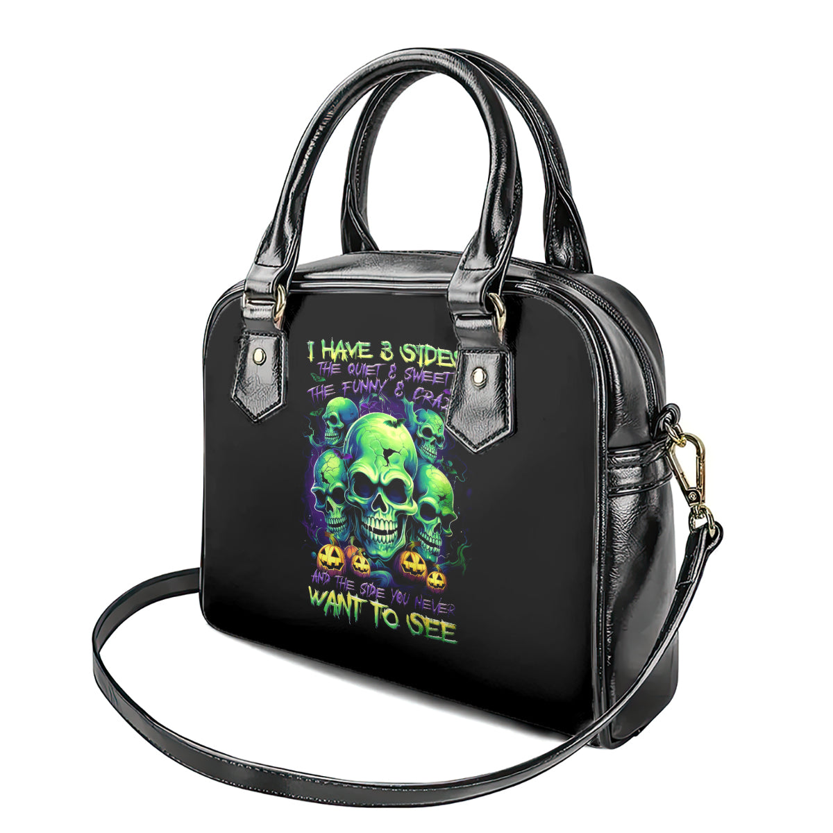 skull-pumpkin-shoulder-handbag-i-have-three-side-quite-funny-and-side-you-never-want