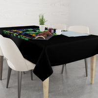 Skull Pumpkin Tablecloth I Have Three Side Quite Funny And Side You Never Want - Wonder Print Shop