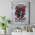 Devil Skull Canvas Wall Art I Never Alone My Demon With Me 24/7 - Wonder Print Shop