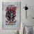 Devil Skull Canvas Wall Art I Never Alone My Demon With Me 24/7 - Wonder Print Shop