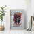 Devil Skull Canvas Wall Art I Never Alone My Demon With Me 24/7 - Wonder Print Shop