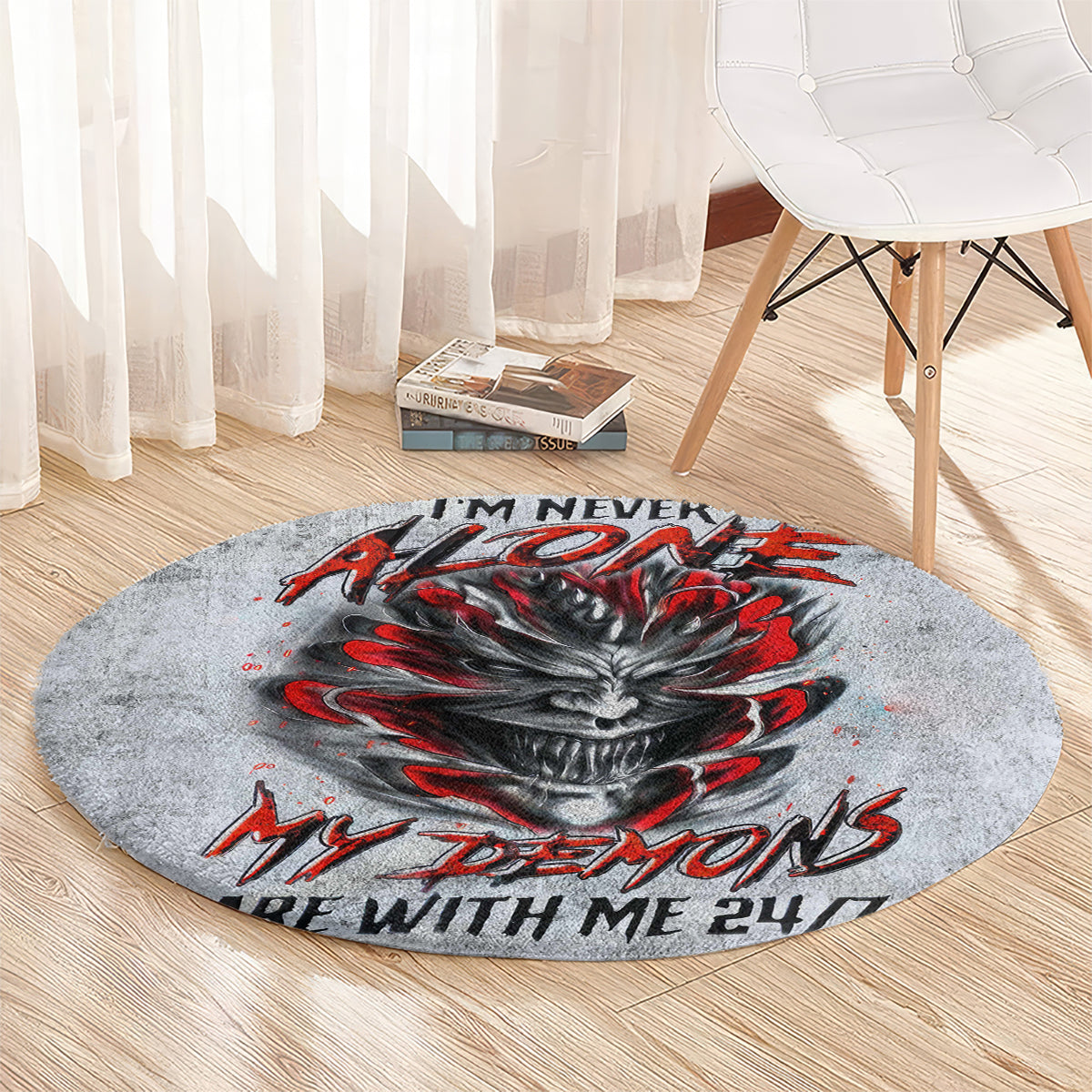 devil-skull-round-carpet-i-never-alone-my-demon-with-me-247