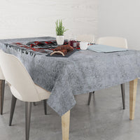 Devil Skull Tablecloth I Never Alone My Demon With Me 24/7 - Wonder Print Shop