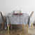 Devil Skull Tablecloth I Never Alone My Demon With Me 24/7 - Wonder Print Shop