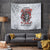 Devil Skull Tapestry I Never Alone My Demon With Me 24/7 - Wonder Print Shop