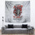 Devil Skull Tapestry I Never Alone My Demon With Me 24/7 - Wonder Print Shop