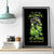 Death Skull Canvas Wall Art I Never Alone My Demon With Me 24/7 - Wonder Print Shop