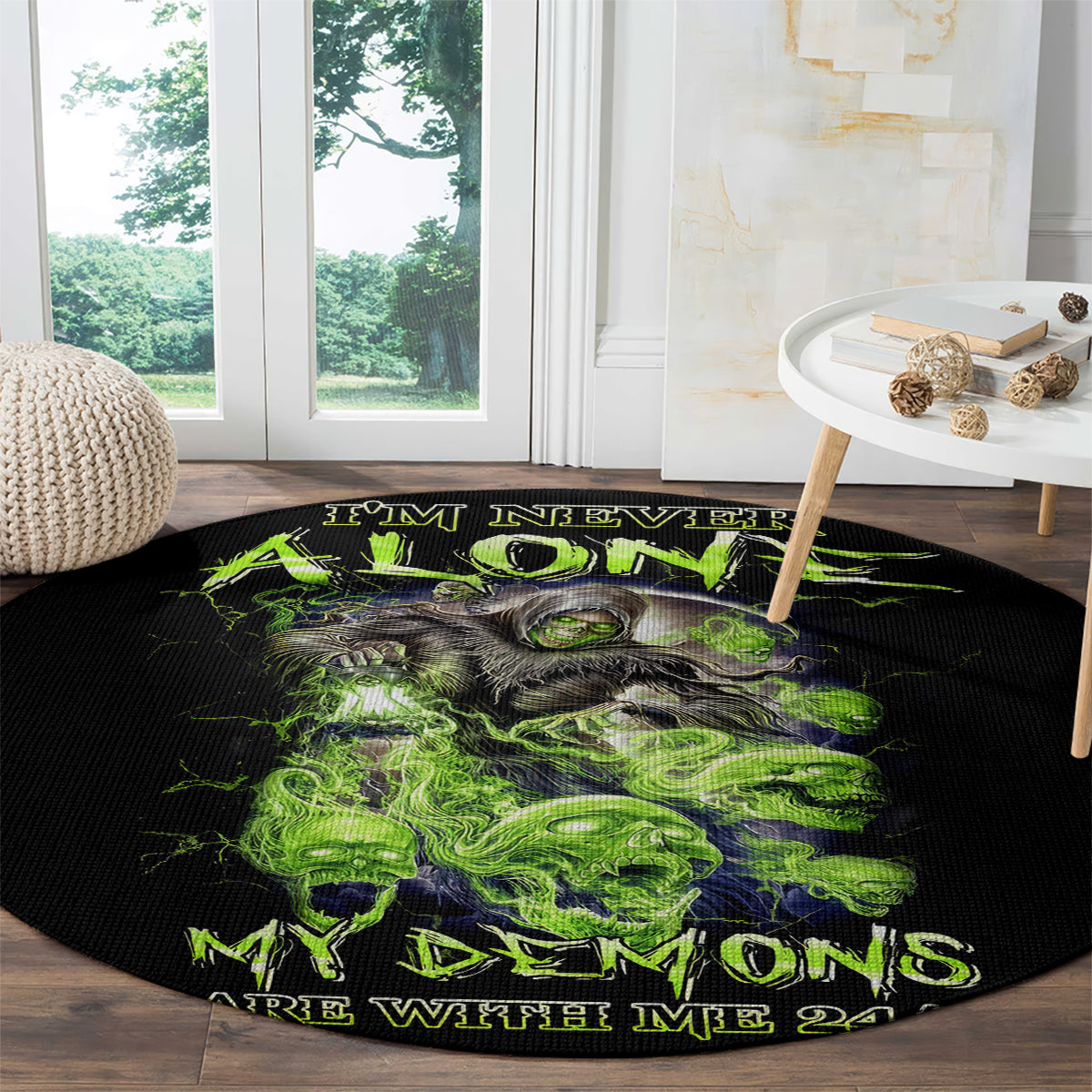 death-skull-round-carpet-i-never-alone-my-demon-with-me-247