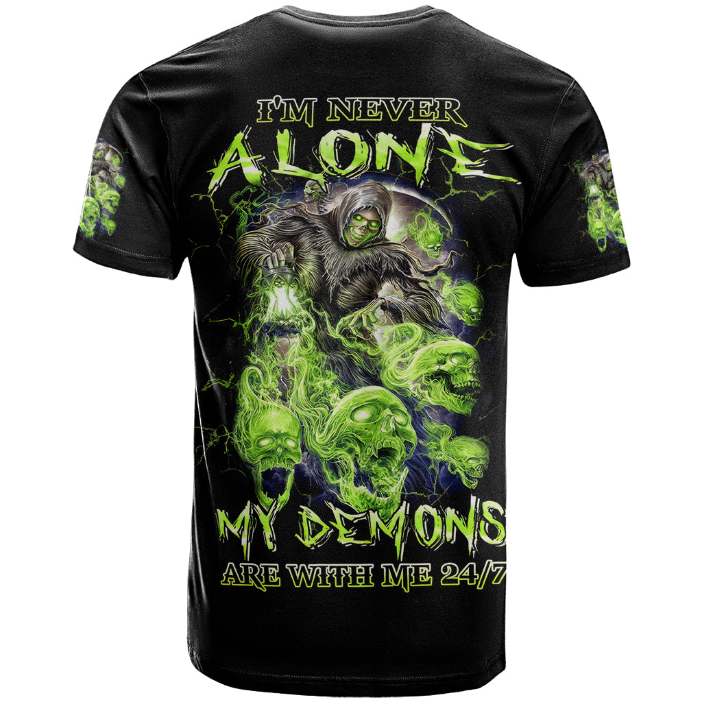 Flower Skull T Shirt I Blunt Because God Rolled Me That Way - Wonder Print Shop