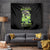 Death Skull Tapestry I Never Alone My Demon With Me 24/7 - Wonder Print Shop