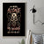 Satan Skull Canvas Wall Art I Never Alone My Demon With Me 24/7 - Wonder Print Shop