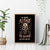 Satan Skull Canvas Wall Art I Never Alone My Demon With Me 24/7 - Wonder Print Shop