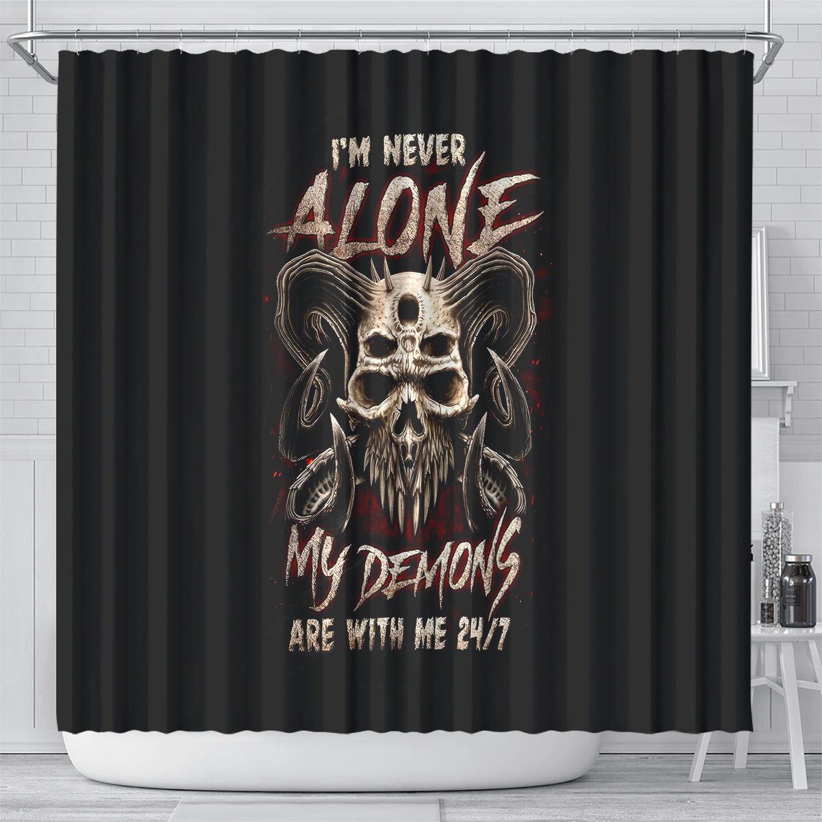 satan-skull-shower-curtain-i-never-alone-my-demon-with-me-247