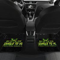 Thunder Skull Car Mats I'm A Nice Person So If I'm An Asshole You Need To Ask Yourself - Wonder Print Shop