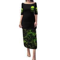 Flower Skull Puletasi Iam A Sweet Girl Full Of Crazy - Wonder Print Shop