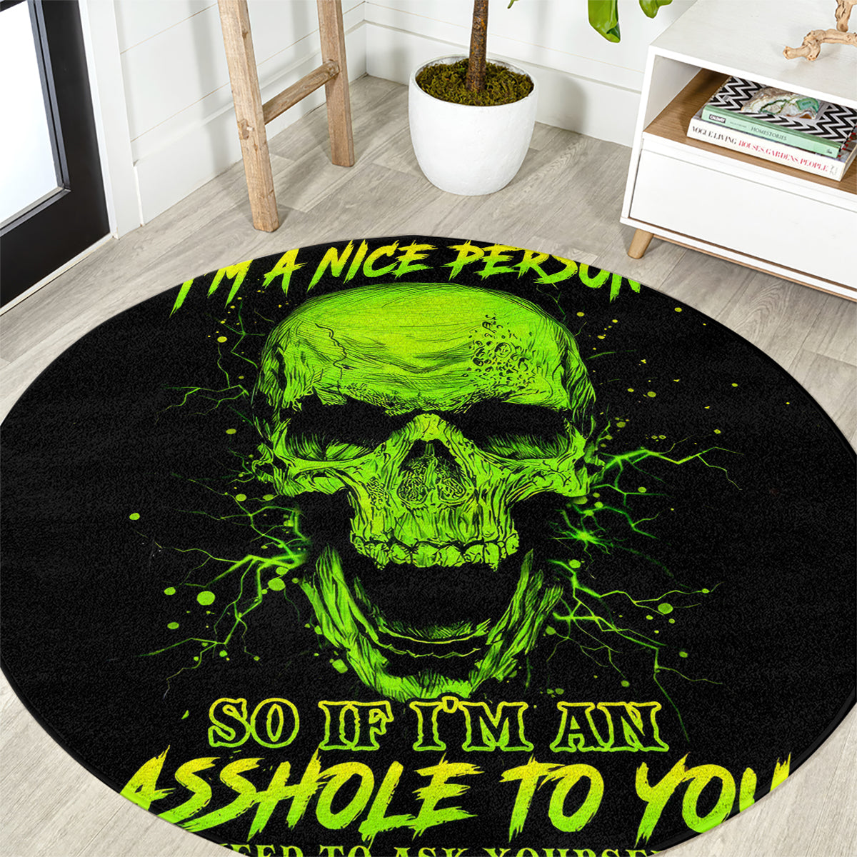 thunder-skull-round-carpet-im-a-nice-person-so-if-im-an-asshole-you-need-to-ask-yourself