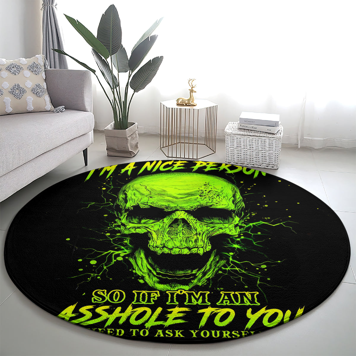 thunder-skull-round-carpet-im-a-nice-person-so-if-im-an-asshole-you-need-to-ask-yourself