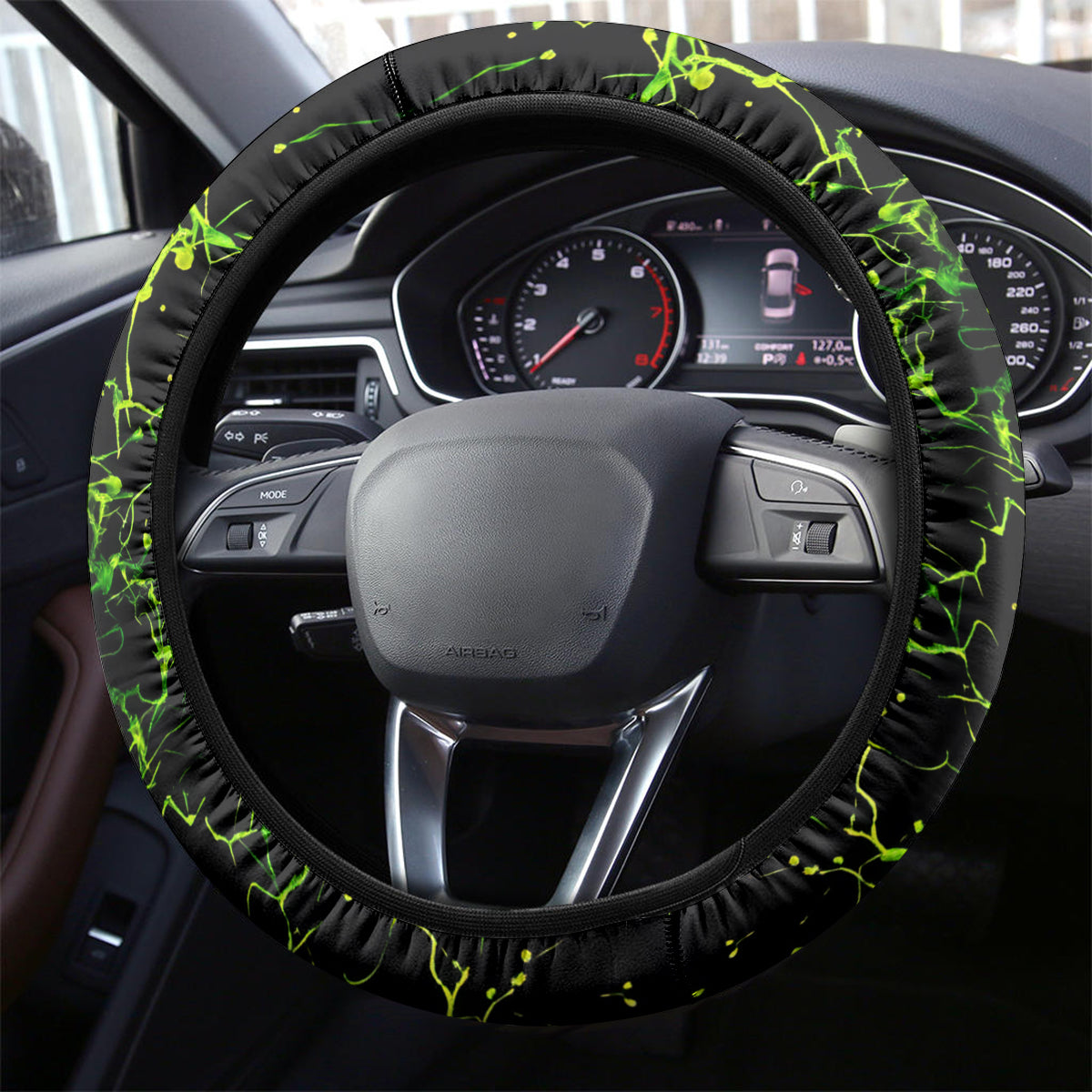 Thunder Skull Steering Wheel Cover I'm A Nice Person So If I'm An Asshole You Need To Ask Yourself - Wonder Print Shop