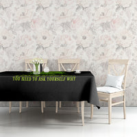 Thunder Skull Tablecloth I'm A Nice Person So If I'm An Asshole You Need To Ask Yourself - Wonder Print Shop