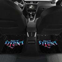 American Skull Car Mats I Talk I Smile But Be Carefull When I Silent - Wonder Print Shop