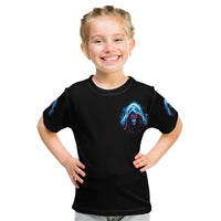 American Skull Kid T Shirt I Talk I Smile But Be Carefull When I Silent - Wonder Print Shop
